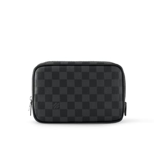 Louis Vuitton Toilet Pouch Damier Grey 23Cm