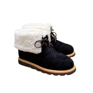 Louis Vuitton Pillow Comfort Ankle Boots Black