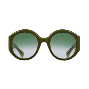 Gucci Forest Green Round Frame Sunglasses GG2014S