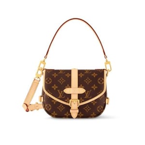 Louis Vuitton Saumur Monogram Brown 20Cm M46740